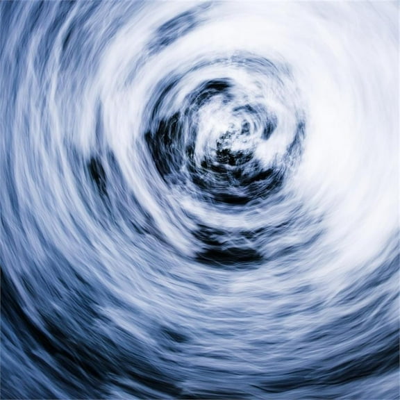 Giant Art 54x54 Forest Abstract 1 Fine Art Giant Canvas Print in Multi-Color