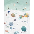 thumbnail image 1 of Giant Art 72x54 Beach Vista II Fine Art Giant Canvas Print in Yellow, 1 of 3
