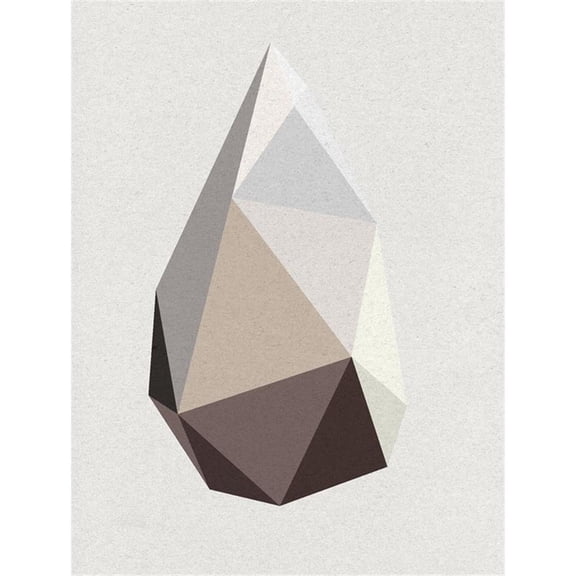 Giant Art 72x54 Rock 1 Fine Art Giant Canvas Print in Multi-Color