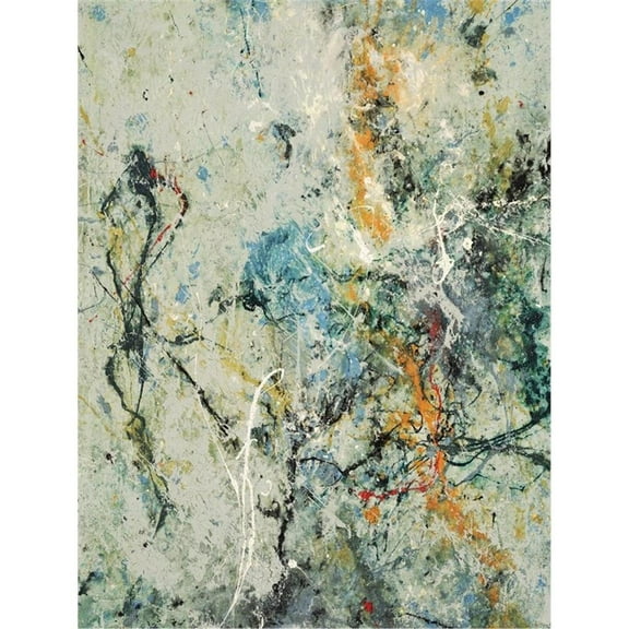 Giant Art 72x54 Tango 63 Fine Art Giant Canvas Print in Red