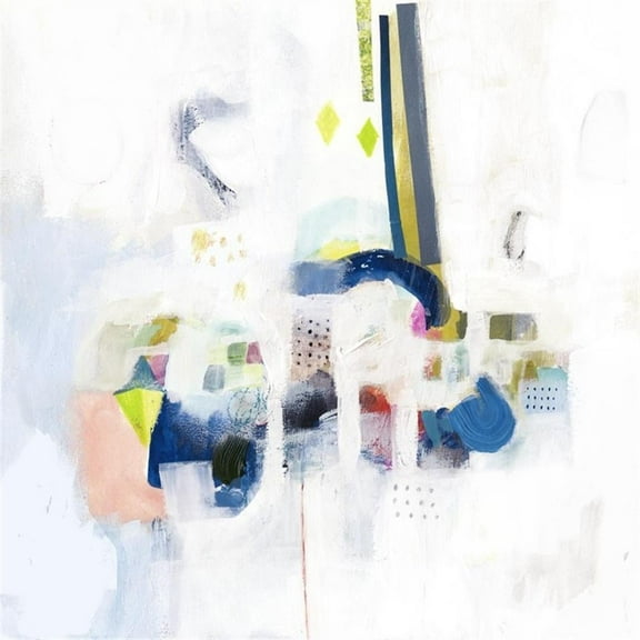 Giant Art 72x72 Boardwalk Taffy II Fine Art Giant Canvas Print in Multi-Color