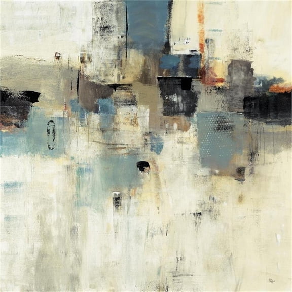 Giant Art 72x72 Let's Go II Fine Art Giant Canvas Print in Multi-Color