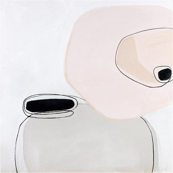 Giant Art 72x72 TRANQUILITY Fine Art Giant Canvas Print in Pink