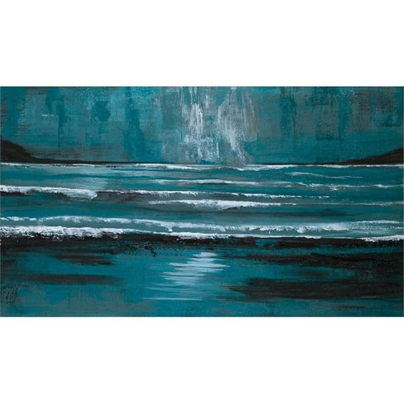 Giant Art 84x48 Blue Escape Fine Art Giant Canvas Print in Multi-Color