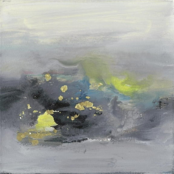 Giant Art 84x84 Oriental Spring II Fine Art Giant Canvas Print in Multi-Color