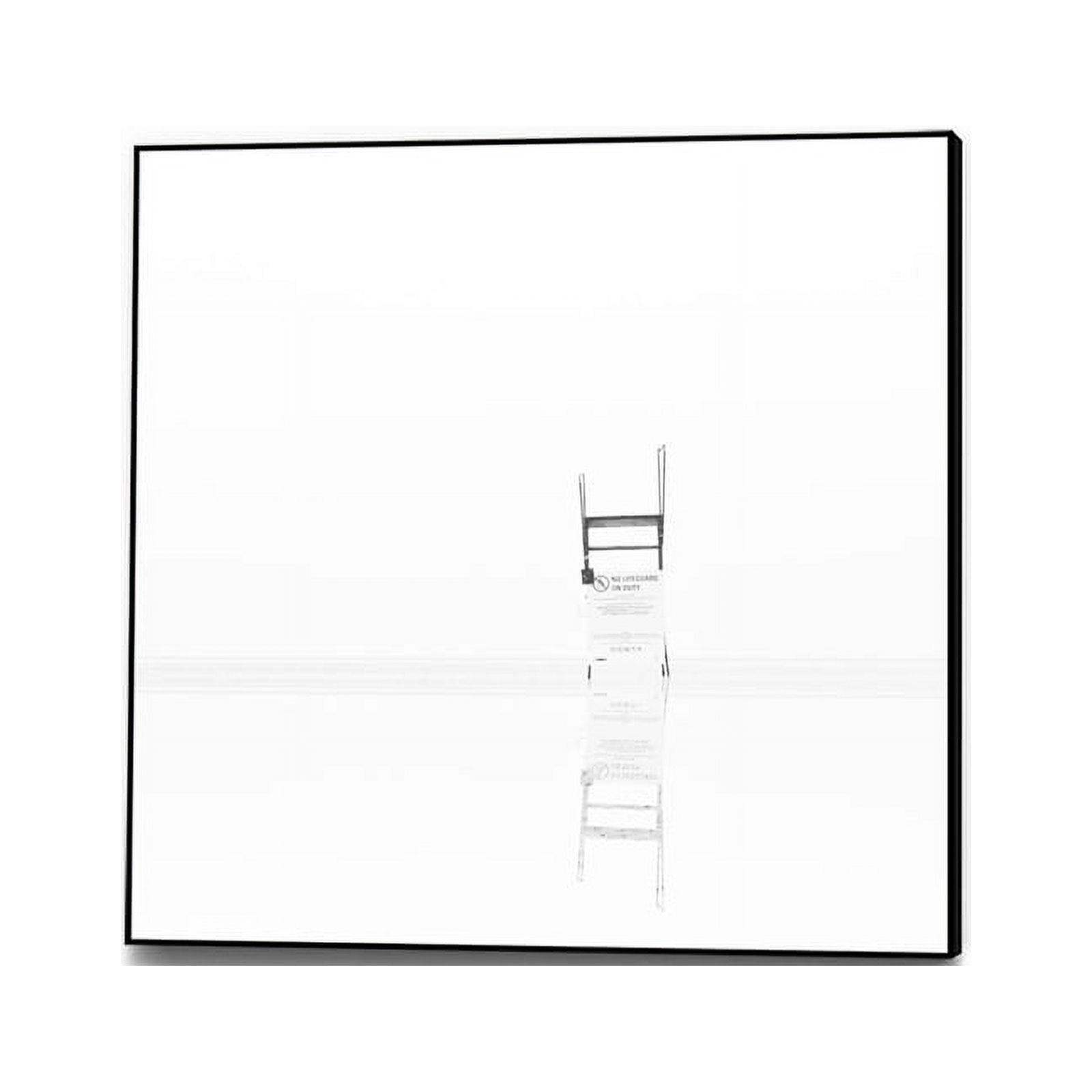 Giant Art Canvas 20x20 Lifeguard II Framed in MultiColor