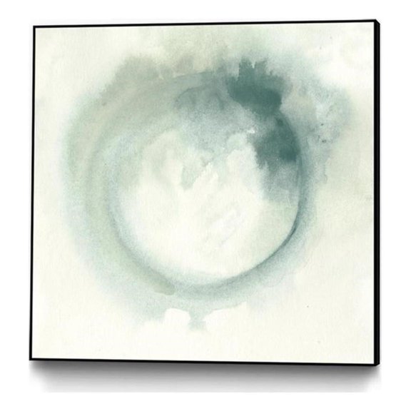 Giant Art Canvas  20x20 Nimbus I Framed in Green