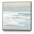 thumbnail image 1 of Giant Art Canvas  20x20 Shadows of the Sea I Framed in White, 1 of 3