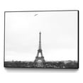 thumbnail image 1 of Giant Art Canvas  24x18 A Birds View of Paris Framed in White, 1 of 3