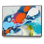 Giant Art Canvas 24x18 Girl Gone Wild Framed in White