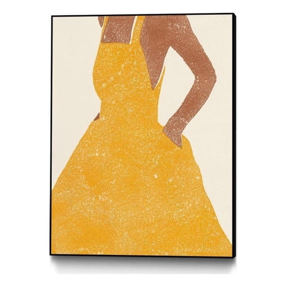 Giant Art Canvas  24x32 All Dressed Up II Framed in Multi-Color