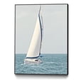 thumbnail image 1 of Giant Art Canvas  24x32 Sailboat In The Ocean Framed in Multi-Color, 1 of 3