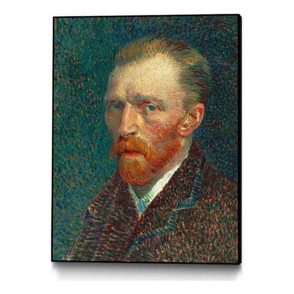 Giant Art Canvas 24x32 Self-Portrait Framed in Multi-Color