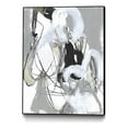thumbnail image 1 of Giant Art Canvas  24x32 Tangled Threads III Framed in Multi-Color, 1 of 3