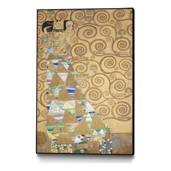 Giant Art Canvas 24x36 Expectation Framed in Yellow