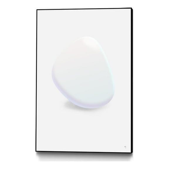 Giant Art Canvas 24x36 form02 Framed in White