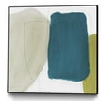 thumbnail image 1 of Giant Art Canvas  30x30 Beige And Navy Abstract Framed in Multi-Color, 1 of 3
