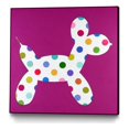 thumbnail image 1 of Giant Art Canvas  30x30 DOTTIE Framed in Multi-Color, 1 of 3