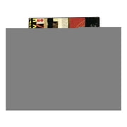 Giant Art Canvas 30x30 Emerge XV Framed in Red