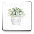 thumbnail image 1 of Giant Art Canvas  30x30 Garden Plants III Framed in Multi-Color, 1 of 3