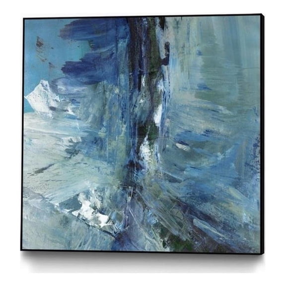 Giant Art Canvas  30x30 Glimpse Framed in Multi-Color