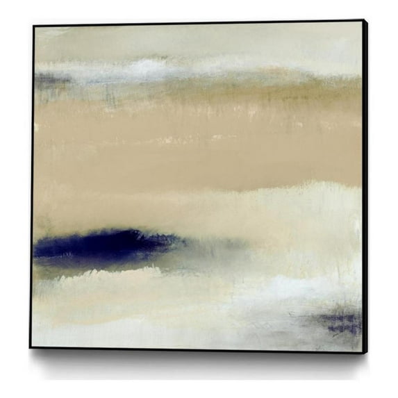 Giant Art Canvas 30x30 Night Comes Through I Framed in Multi-Color