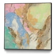 thumbnail image 1 of Giant Art Canvas  30x30 Retro Jewel Tones II Framed in Multi-Color, 1 of 3