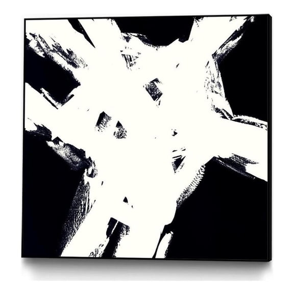 Giant Art Canvas  30x30 Shadow Complex V2 Framed in Multi-Color