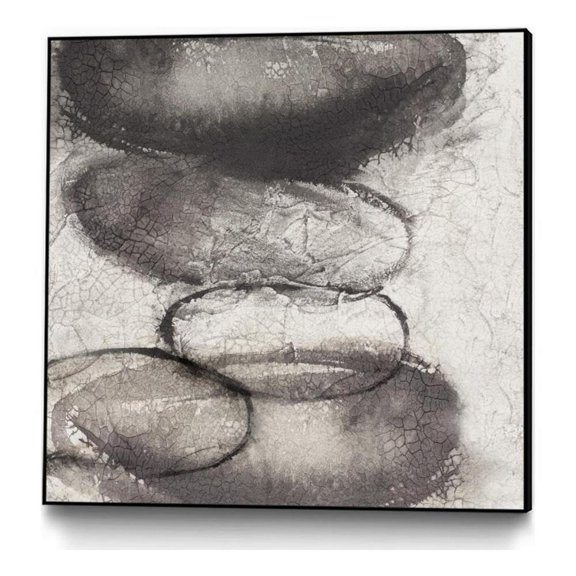 Giant Art Canvas  30x30 Starting Point II Framed in Multi-Color