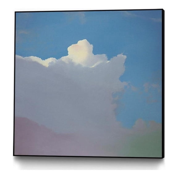 Giant Art Canvas 30x30 Sundae Framed in Multi-Color