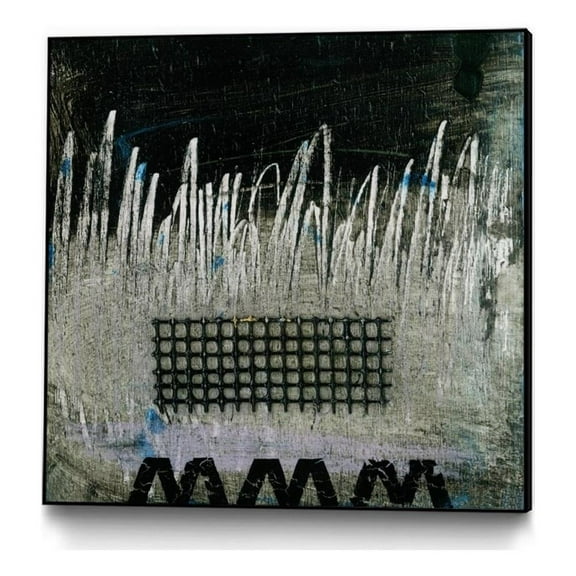 Giant Art Canvas  30x30 Top Framed in Multi-Color