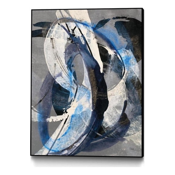 Giant Art Canvas  30x40 Affinity I Framed in Multi-Color