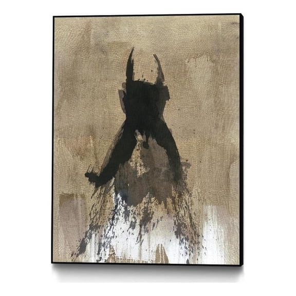 Giant Art Canvas  30x40 Little Black Dress 3 Framed in White