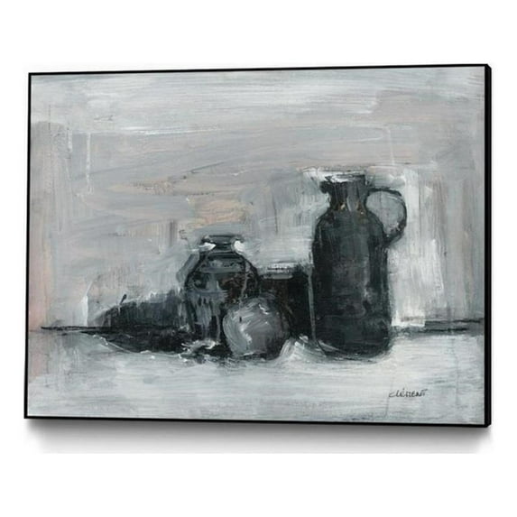 Giant Art Canvas  32x24 Nature Morte II Framed in Multi-Color