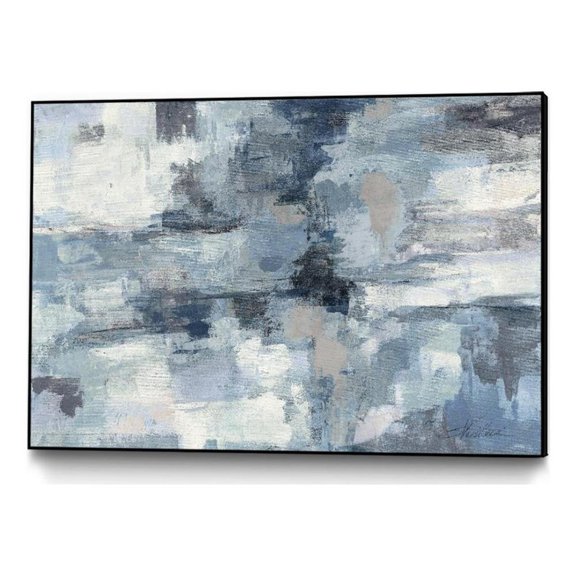 Giant Art Canvas  36x24 In the Clouds Framed in Multi-Color