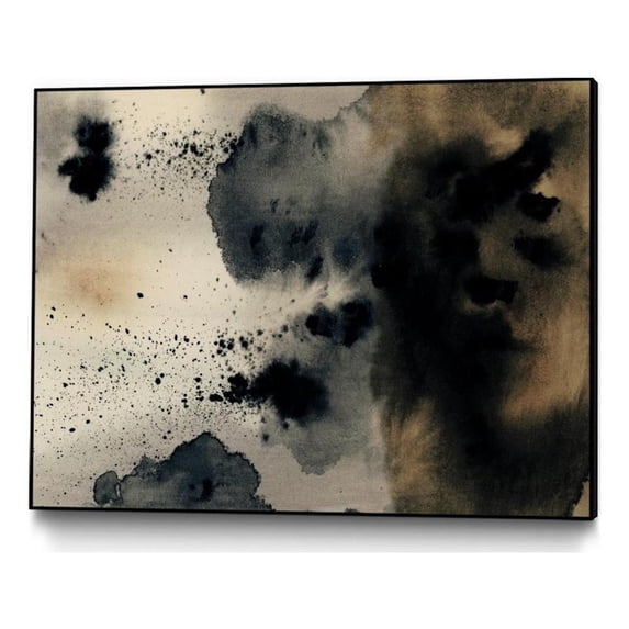 Giant Art Canvas 40x30 Ember II Framed in Multi-Color