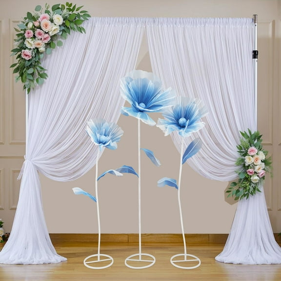 Giant Artificial Flower Decoration for Wedding Background, Artificial Flowers, Freestanding Wedding Decorative Artificial Flowers