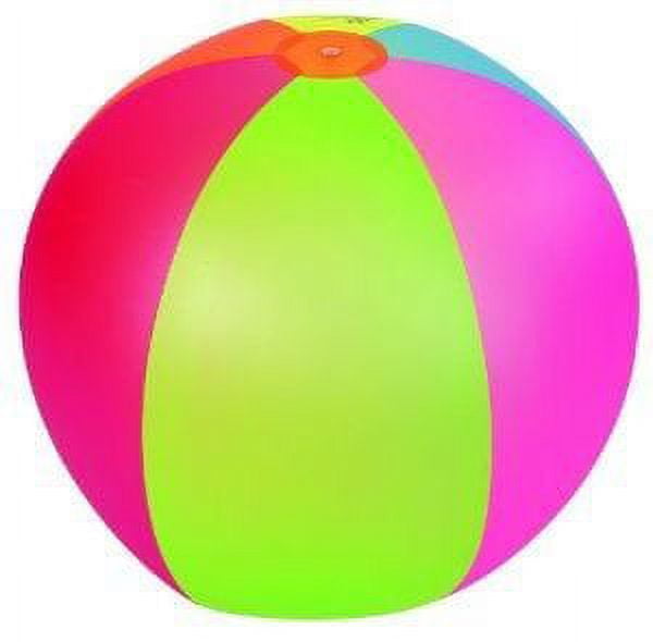 Inflatable Beach Ball Classic Rainbow Color Beach Toys for Kids Toddlers Adults Fun Pool Beach Water Toys Games Summer Outdoor Activity Gifts and