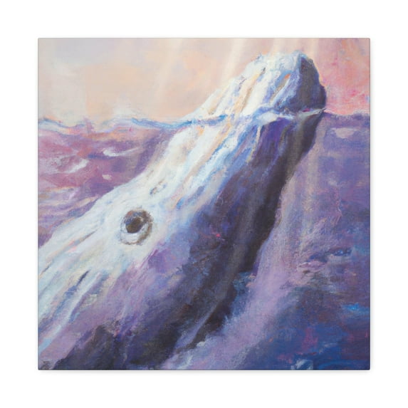Giant Blue Whale Splendor - Canvas