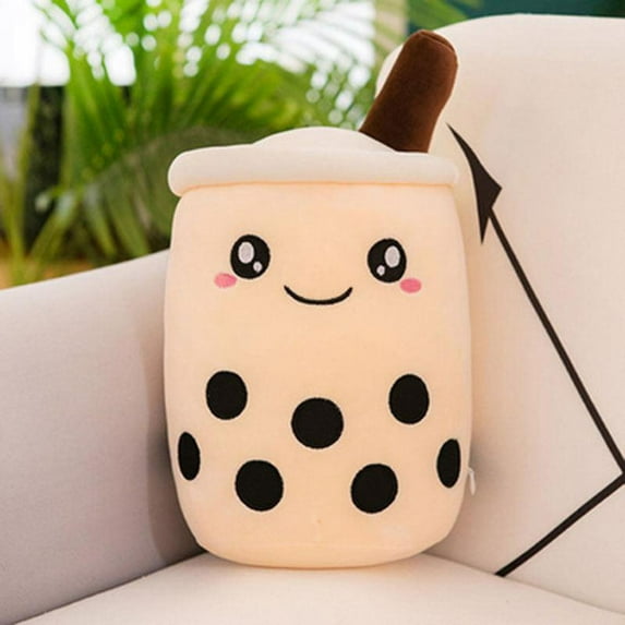 Giant Boba Plush 50cm 70cm XL Bubble Tea Large Boba Stuffed Pillow Plush
