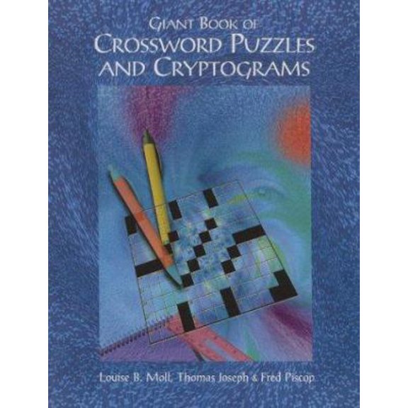 Pre-Owned Giant Book of CROSSWORD PUZZLES & CRYPTOGRAMS (Paperback) 140271081X 9781402710810