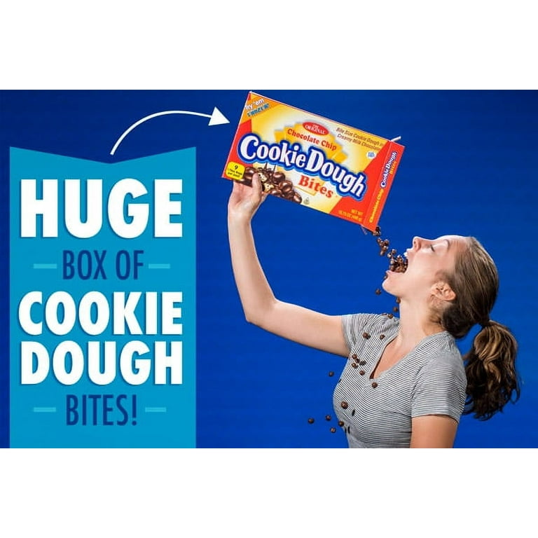 Giant Box of Cookie Dough Bites Over a pound of the popular movie theater  candy. 