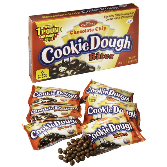 Giant Box of Cookie Dough Bites- Over a pound of the popular movie theater candy.