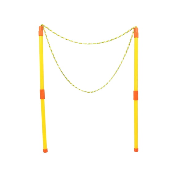Giant Bubble Wand Rope Set, Detachable Large Bubble String Maker for Outdoor Garden Lawn Beach Party Activities, Manual Bubble Blowing Tool (Yellow)