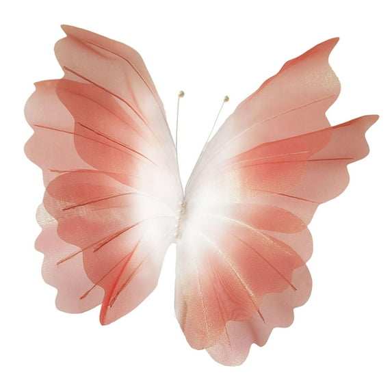 Giant Butterfly Flower Backdrop 25 Inch Lightweight Tulle for Bridal Shower Reception Wall Art