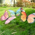 thumbnail image 1 of Giant Butterfly Garden Stakes Decorations - 30cm Butterflies Sticks Outdoor 3D Large Butterflies Lawn Decorative Yard Decor Patio Accessories Ornaments Gardening Art Christmas Whimsical Gifts, 1 of 6