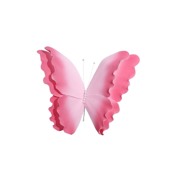 Giant Butterfly Party Decoration Artificial 3D Large Butterflies Prop,for Birthday Party Wall Decor Wedding Reception Banquet Ceremony Church