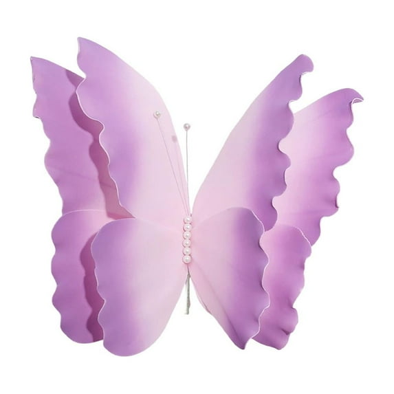 Giant Butterfly Party Decoration Artificial 5D Large Butterflies Prop,for Birthday Party Wall Decor Wedding Reception Banquet Ceremony Church
