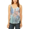 thumbnail image 1 of Giant Cat Laser Rampage and Destroy Juniors Flowy Side Slit Tank Top Multi 2XL, 1 of 2