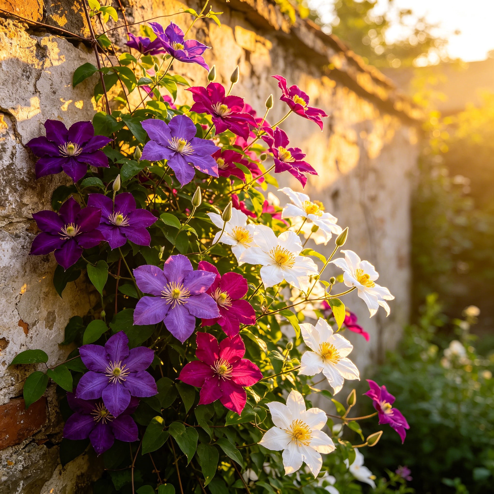 Giant Clematis Vine For Planting Ideal for Gardening Deer Resistant ...
